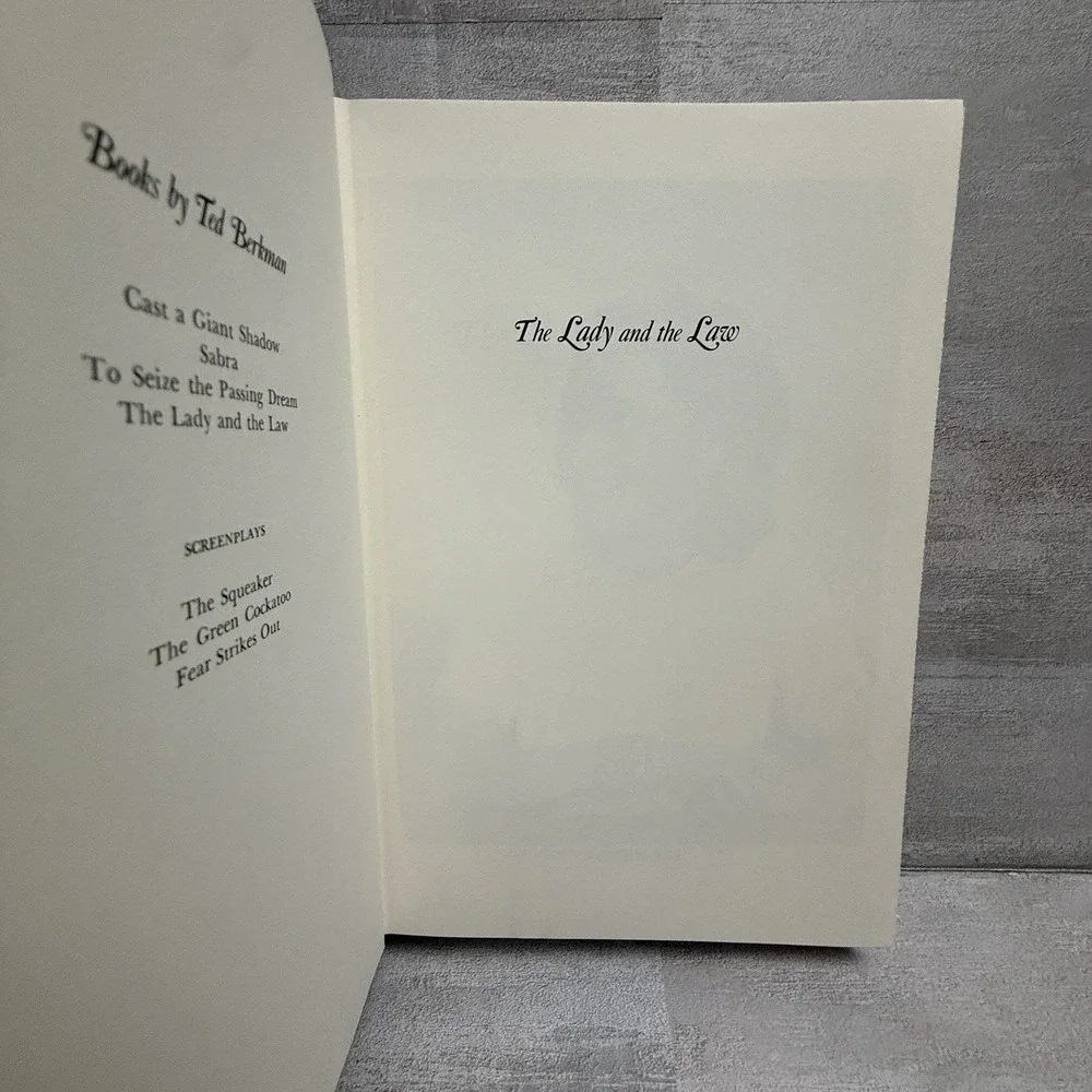 The Lady and the Law: The Remarkable life of Fanny Holtzmann Signed 1st‎ Edition